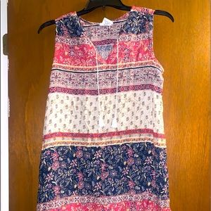 Fun pattern dress size medium